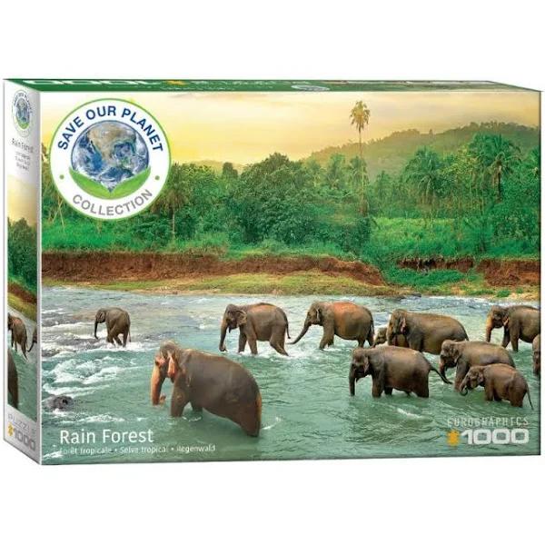 Eurographics Rainforest 1000-Piece Puzzle