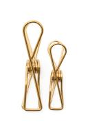 Morgan & Taylor Small & Large Stainless Steel Pegs 40 Pack in Gold