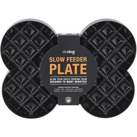 Slodog - Slow Feeder Plate (Black)