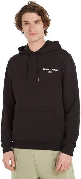 Tommy Jeans Regular Entry Graphic Hoodie - Black - Size - XS