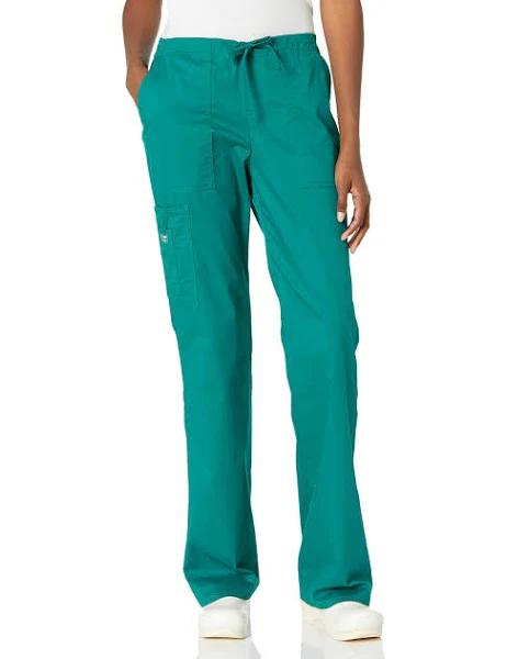 Cherokee Workwear Premium Core Stretch Petite Cargo Pants - XL - Hunter