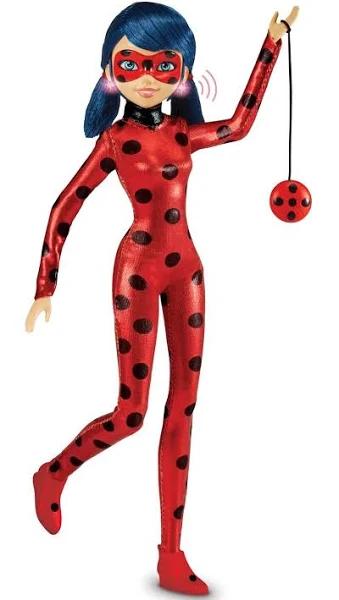 Miraculous Talk & Sparkle Feature Ladybug Doll