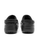 Crocs Women's Classic Platform Lined Clog; Black, W8