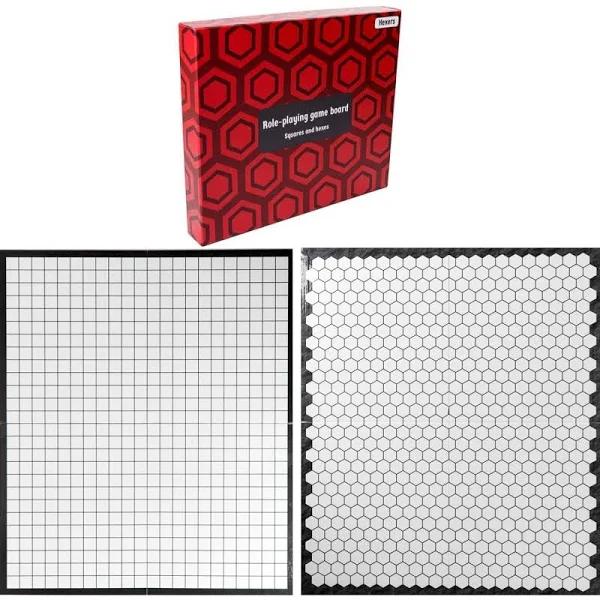 Hexers Role Playing Game Board: Vinyl Mat Alternative - Dungeons and Dragons D & D DND Pathfinder RPG Play Compatible - 70cm x 60cm