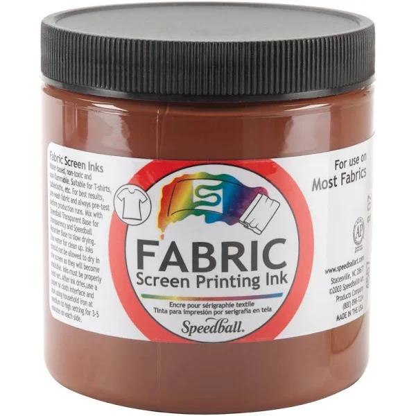 Speedball - Fabric Screen Printing Ink 8oz - Brown