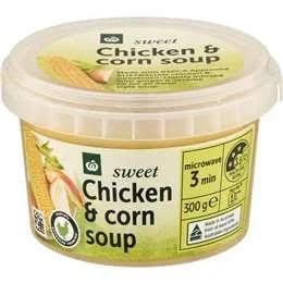 Woolworths Fresh Chicken & Corn Soup Asian Style 300g