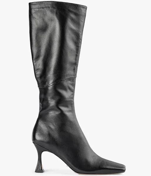 Tony Bianco Fantasy Black Venice Calf Boots Black 5