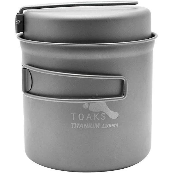 TOAKS Titanium 1100ml Pot With Pan