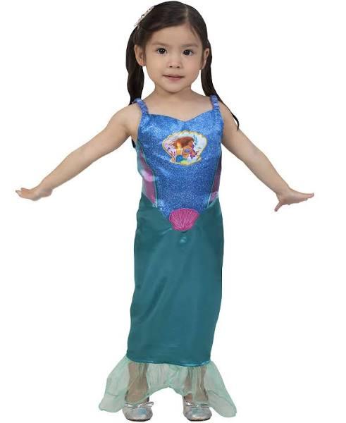 Kmart Ariel The Little Mermaid Live Action Costume-Ages 1-3