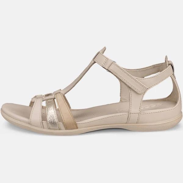 ECCO | Women's Flash Sandals | Size 4 | Leather | Limestone