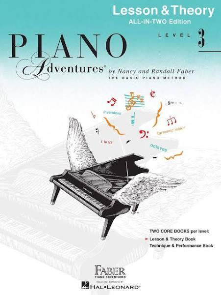 Piano Adventures All-In-Two Level 3 - Lesson & Theory