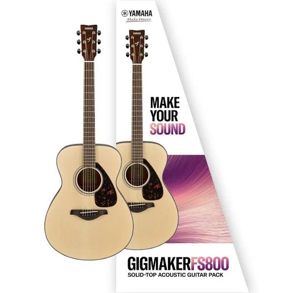 Yamaha Gigmaker FS800 Acoustic Guitar Pack