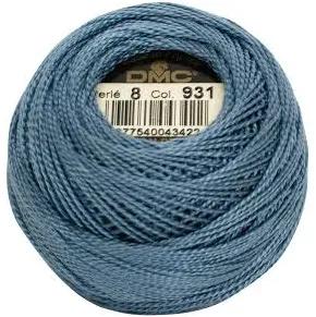 DMC Pearl Cotton Ball Size 12 141yd-Navy Blue -116 12-931