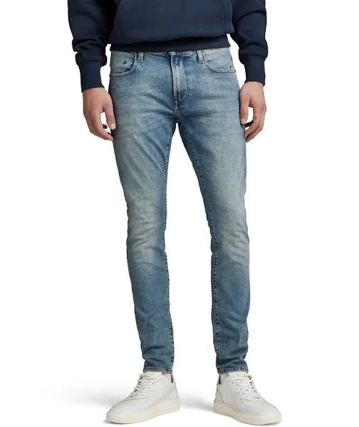 G-Star Raw Revend FWD Skinny Jeans Light Blue Men Size 30-34