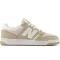 New Balance Beige & White 480 Sneakers