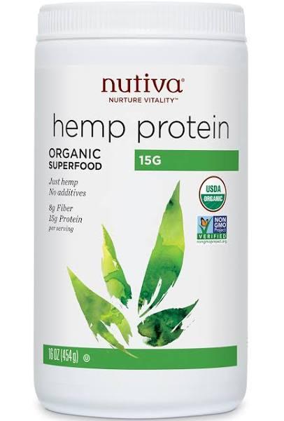 Nutiva - Organic Hemp Protein, 16 oz