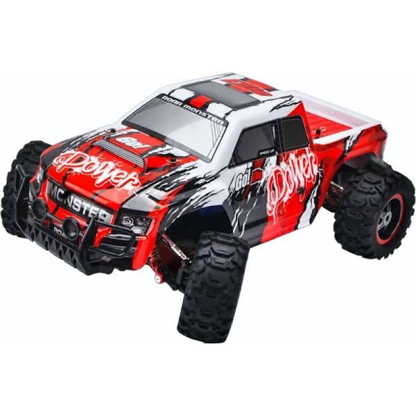 Centra Rc Car 1:8 4WD Off-road Racing Brushed Motor 2.4GHz Remote Control Red