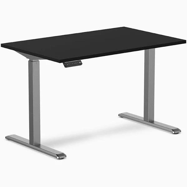 Desky Single Sit Stand Desk - Black 1200x750mm