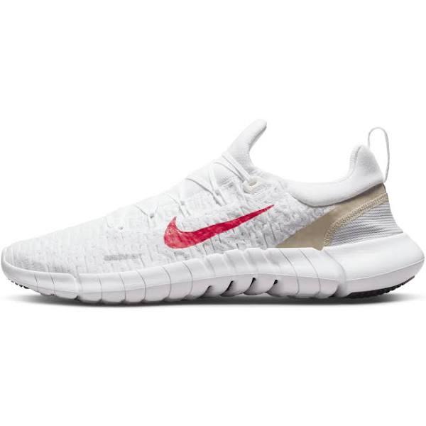 Nike Free RN 5.0 'White Siren Red' Sneakers | Men's Size 8