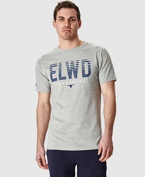 ELWD Men's Slice Tee Grey Marle Small