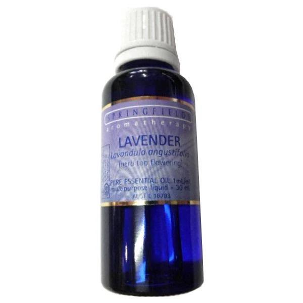 Springfields Lavender Oil Organic 30ml