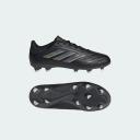 adidas-Copa Pure II League Firm Ground Boots-Kids-Core Black / Carbon / Grey One-4