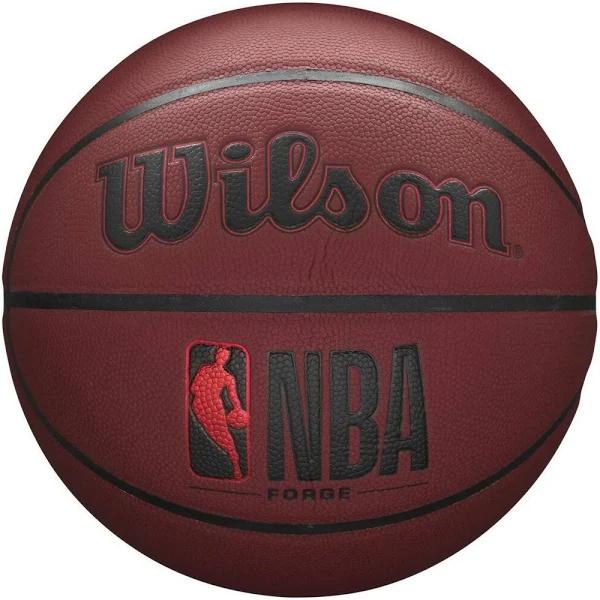 Wilson NBA Forge Basketball Crimson 6