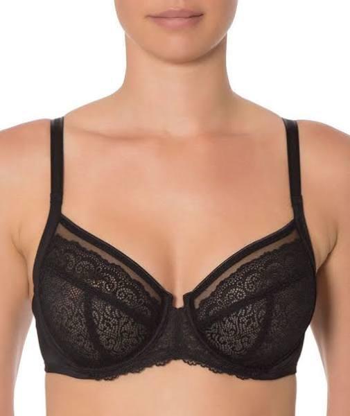 Triumph Sheer Balconette Underwire Bra (Black) 10D