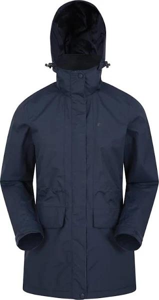 Mountain Warehouse Womens/Ladies Glacial Extreme Waterproof Jacket Dark Blue 8 UK