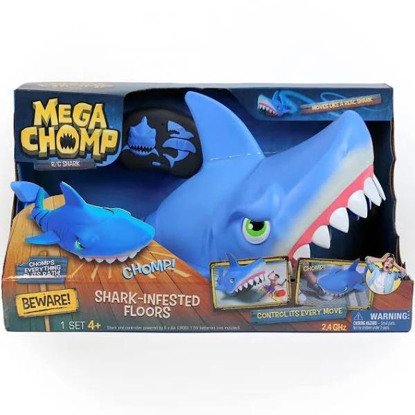 Mega Chomp Giant Rc Land Shark Remote Control Toy