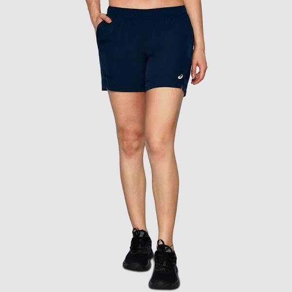 ASICS Womens 6" Short, French Blue / XL