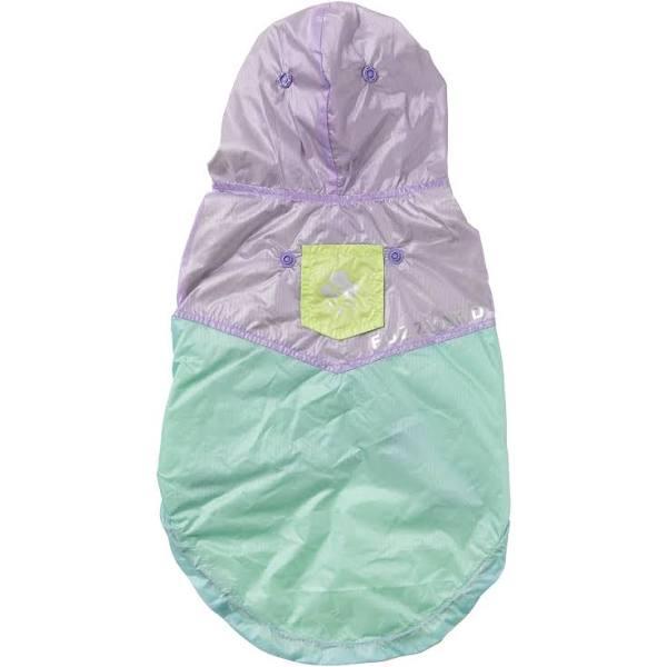 FuzzYard Ormond Dog Raincoat Purple/Blue 2