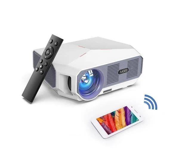 1080p Android Smart Projector Supports Voice Mobile Wifi Home Theater Projector