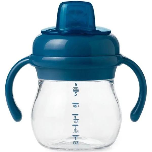 OXO Tot Grow Soft Spout Cup With Removable Handles (Navy)