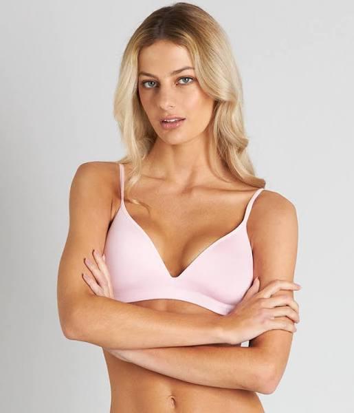 Lovable Sexy & Seamless Soft Cup Bra in Pink Lady Baby Pink 10 A