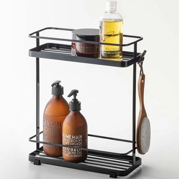 Yamazaki Home Tower Bath Rack Black