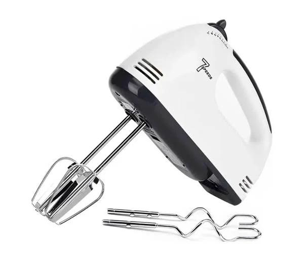 Electric Hand Mixer 7-Speed Hand-held Egg Beater Whisk Breaker