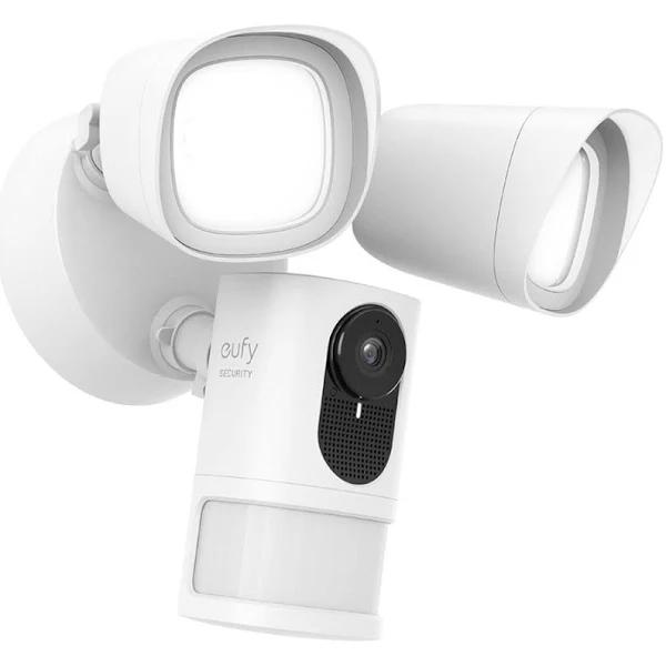 Eufy - Outdoor Wireless 1080p Security Floodlight Camera - White - T84201W1 - 848061058901