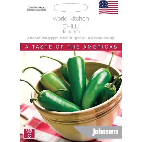 Johnsons World Kitchen Chilli Jalapeno Seeds