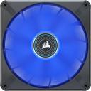 Corsair ML140 LED Elite, 140mm Magnetic Levitation Blue LED Fan With AirGuide, Single Pack