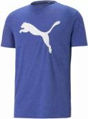 Puma Train Favourite Heather Cat Tee S / Eucalyptus Heather