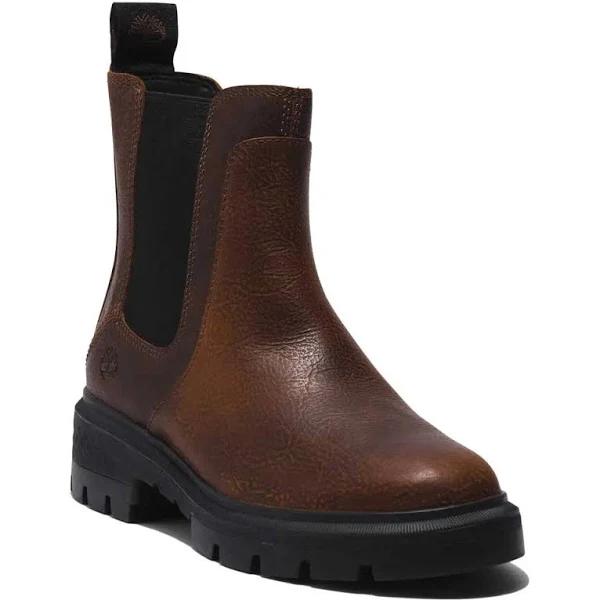 Timberland 'Cortina Valley' Chelsea Boots - Dark Brown - Size 6.5