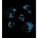 Oakie DOAKIE Dice RPG Set Glow in The Dark - Deep Ocean (7)