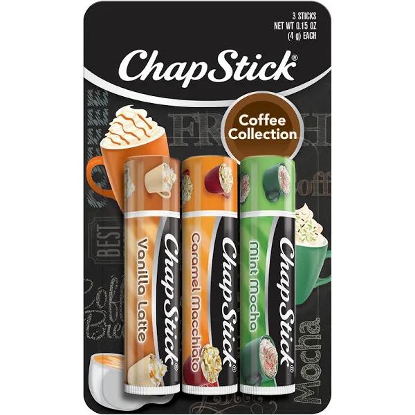 Chapstick Coffee Collection, 3 Sticks