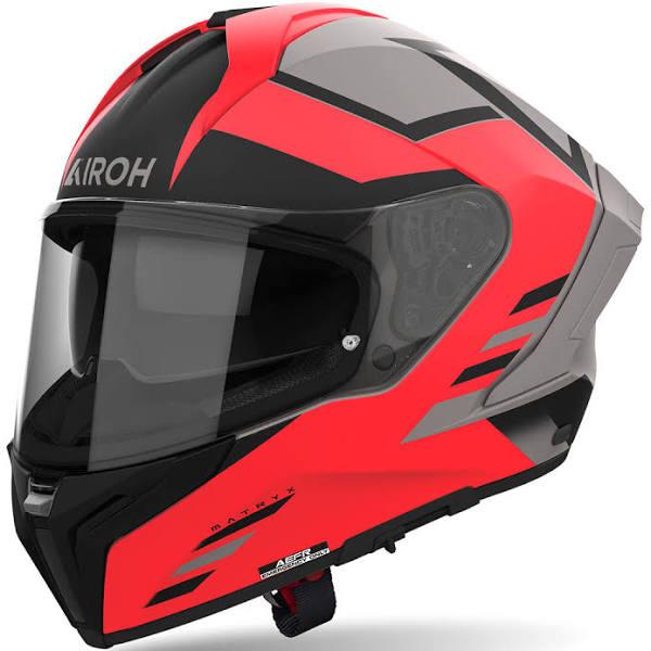 Airoh MATRYX Thron Orange Matt Full-Face Helmet M - Full Face Helmets