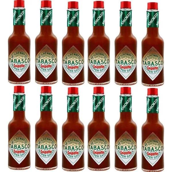 Tabasco Chipotle Pepper Sauce Hot Chilli 150ml Box 12