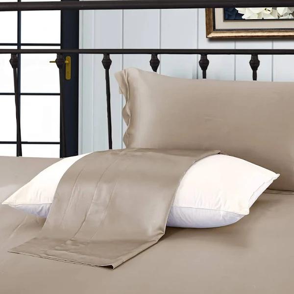 LILYSILK Silk Pillowcase AU Adult 22 Momme Taupe Standard(50 x 75cm)