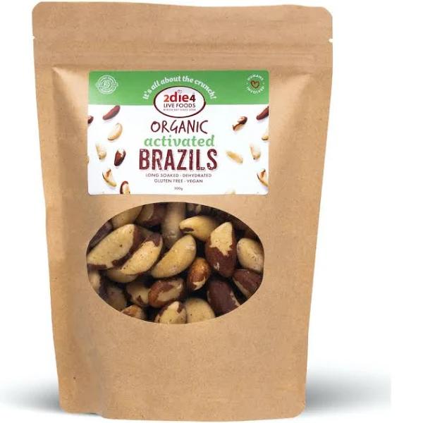 2Die4 Live Foods Activated Organic Brazil Nuts (300g)