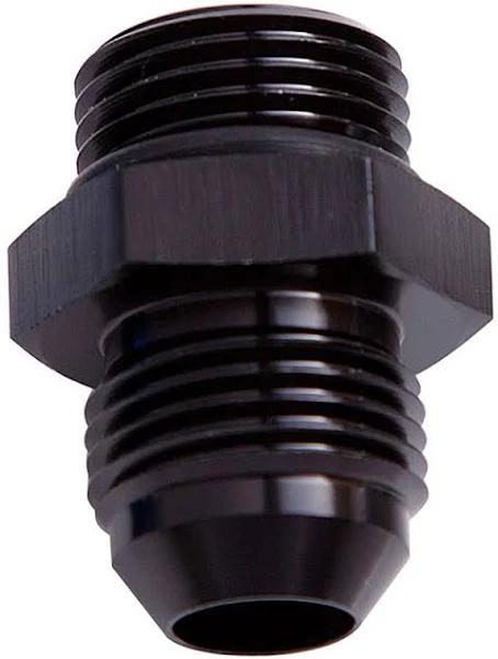 Aeroflow AF920-04-03BLK -3 Orb to -4AN Straight Black Male to Male