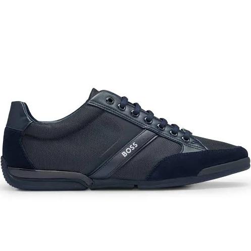 Boss Saturn Mesh Trainers, Size 7, Blue